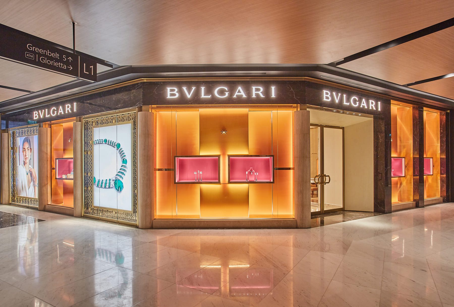4G0A4491 Artem Levy Interior Photography Bvlgari Showroom Greenbelt 3 Entrance