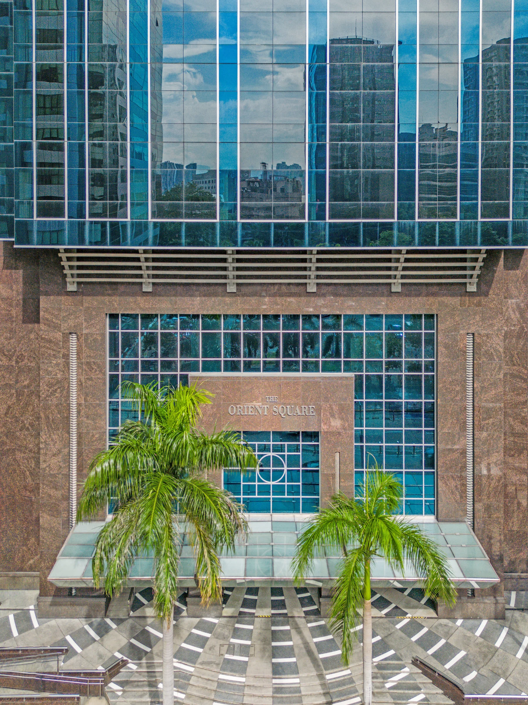 DJI_0686 The Orient Square entrance facade photo by Artem Levy