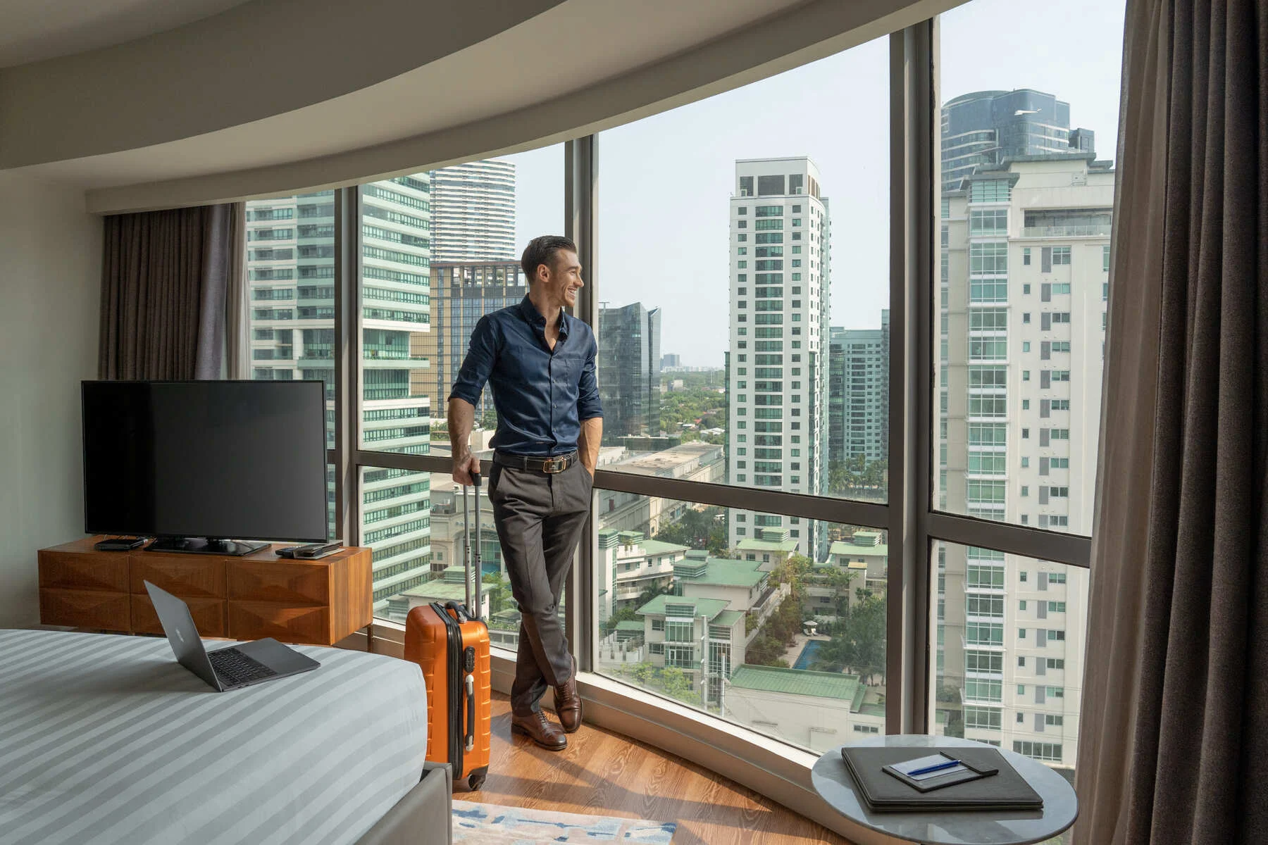 Novotel Suites Manila Working on Premier Suite shot by Artem Levy at vipixel productions