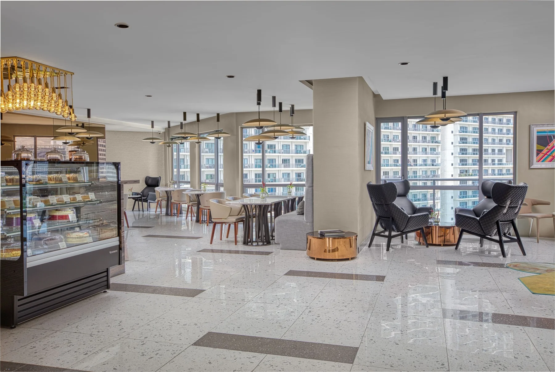 Novotel Suites Manila at Acqua Lobby Lounge by Artem Levy at Vipixel Production