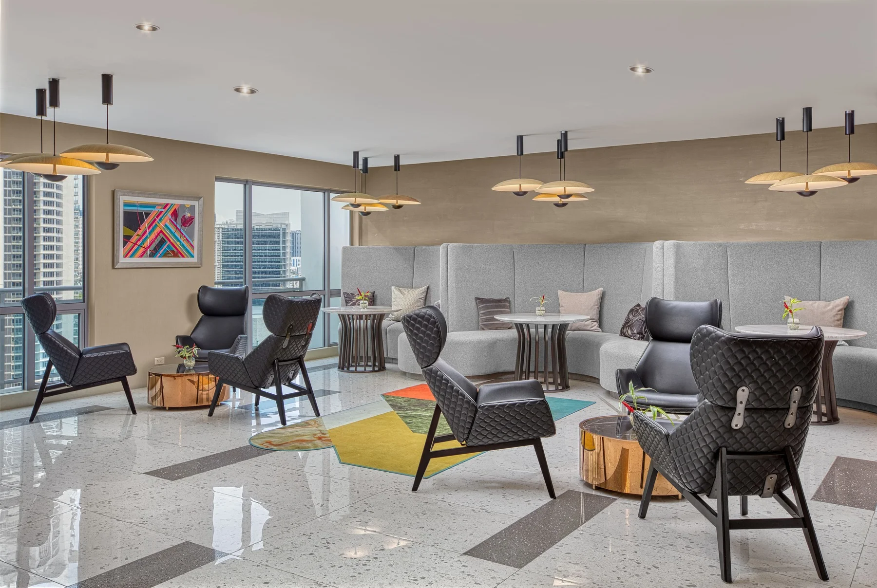 Novotel Suites Manila at Acqua Lobby Lounge by Artem Levy at Vipixel Production