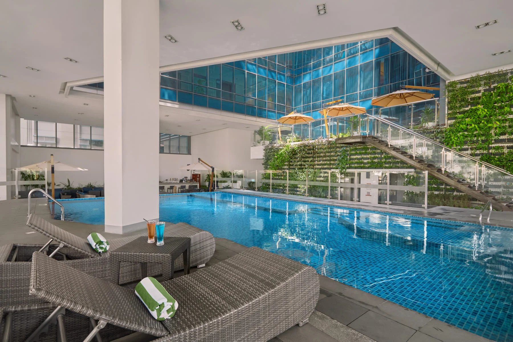 Savoy Hotel Manila Swimming Pool interior Photo by Artem Levy