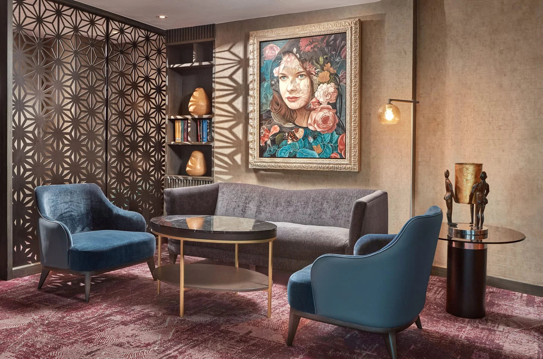 IMG_6830 Crowne Plaza Manila Galleria Business Lounge Corner by Artem Levy at Vipixel Productions