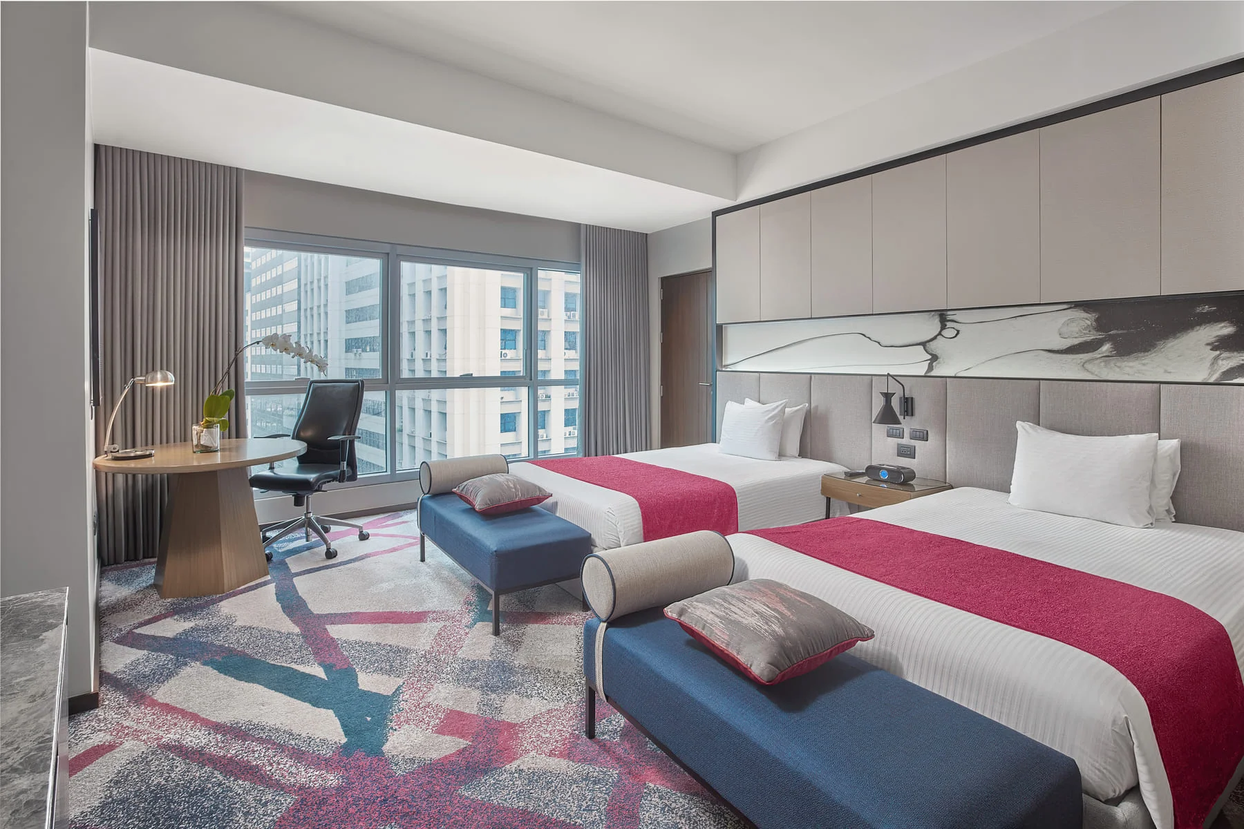 IMG_9230 Two Bedroom in Crowne Plaza Manila Galleria by Artem Levy at Vipixel Productions